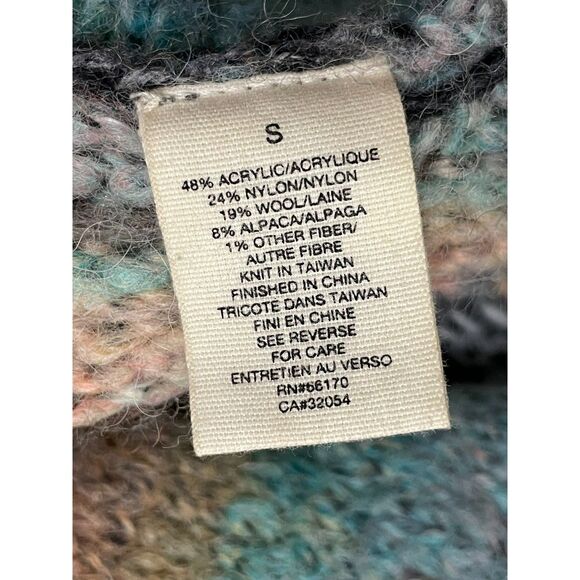 Sleeping On Snow by Anthropologie Women's S Gray Sweater Acrylic Duster Cardigan - Picture 5 of 11